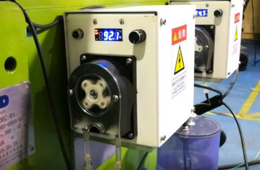 Lapping Machine Precise peristaltic pumping system